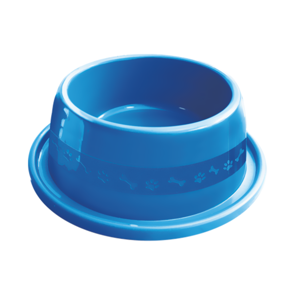 Comedouro Plast. Anti-formiga N2 - 550 Ml (azul)