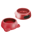 Comedouro Plast. Glamour Furacaopet N1 - 260 Ml (vermelho)