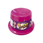 Comedouro Plástica Gato Super Cat - 200 Ml Rosa