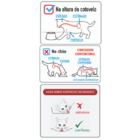 Comedouro Plástica Gato Super Cat - 200 Ml Rosa