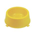 Comedouro Plastico 370ml Nº 1 - Amarelo
