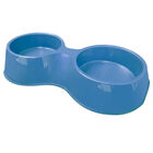 Comedouro Pop Duplo Azul 1100 Ml