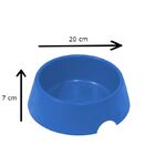 Comedouro Pop Plastico 1000 Ml Nº 3 Diversas Cores - Laranja