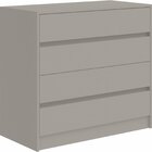 Cômoda 4 Gavetas Silver Móveis Castro Níquel