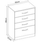 Comoda 04 Gavetas Astral Demobile