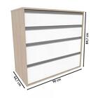 Cômoda 04 Gavetas Corrediças Telescopica Co19 Nova Mobile