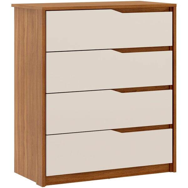 Comoda 04 Gavetas Corrediças Telescopicas Atria Demartez