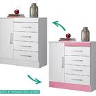 Comoda 04 Gavetas Montevideu Demobile