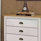 Comoda 04 Gv Corrediças Telescopicas Madeira Maciça 9101 Topa