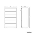 Cômoda 06 Gavetas Imperium 79x126x43 Cm Branco