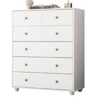 Cômoda 06 Gavetas Vittoria Branco