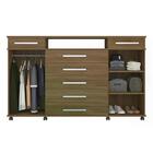 Comoda 07 Gavetas London Com Rodizios Demobile