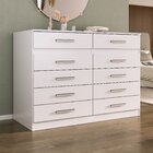 Cômoda 10 -gavetas Alexia - Yescasa Branco