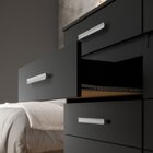 Cômoda 10 Gavetas 99,4x123x40,5cm Alexia - Yescasa Preto