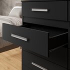 Cômoda 10 Gavetas 99,4x123x40,5cm Alexia - Yescasa Preto