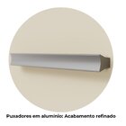 Cômoda 10 Gavetas Alexia Yescasa Castanho/offwhite