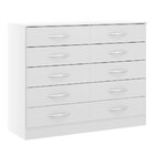 Cômoda 10 Gavetas Branco - Moville