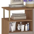 Cômoda 110cm X 119cm2 Portas 3 Gavetas Mel/fendi