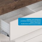 Cômoda 120cm 1 Porta 5 Gavetas 100% Mdf Miosótis Espresso Móv