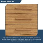 Cômoda 1 Porta 10 Gavetas Com Rodízio Imperial Freijó