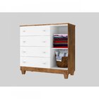 Cômoda 1 Porta 4 Gavetas 69,8cm Requinte J&a Móveis Demolição