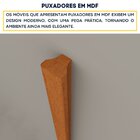 Cômoda 1 Porta 4 Gavetas Com Pés 104cm Chicago