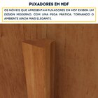 Cômoda 1 Porta 4 Gavetas Com Pés 104cm Chicago Cinamomo