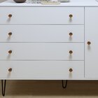 Cômoda 1 Porta 4 Gavetas Larissa Branco