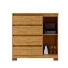 Cômoda 1 Porta 4 Gavetas Vega Estilo Moderno Marrocos