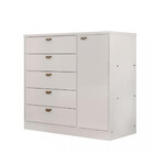 Cômoda 1 Porta 5 Gavetas Ferrara Dj