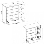 Cômoda 1 Porta 5 Gavetas Ferrara Dj