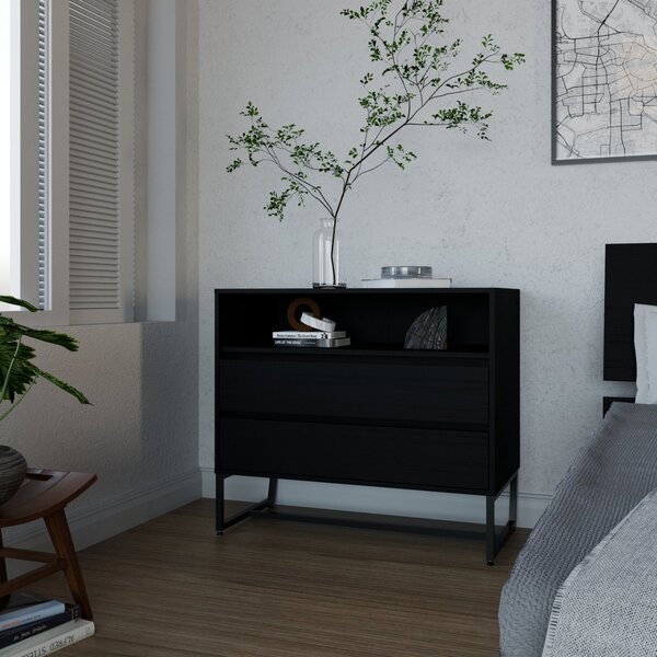 Cômoda 2 Gavetas Concept Cabecasa Madeiraoriginals