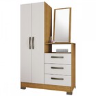 Cômoda 2 Portas 3 Gavetas Freijó Trend/off White Nt5165 – Not