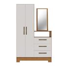 Cômoda 2 Portas 3 Gavetas Freijó Trend/off White Nt5165 – Not