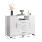 Cômoda 2 Portas 4 Gavetas Co8020 Araplac