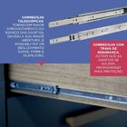 Cômoda 2 Portas 4 Gavetas E Chave Zeus Ype