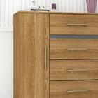 Comoda 2 Portas 4 Gavetas Para Quarto 20029 Vlr