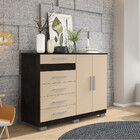 Cômoda 2 Portas 5 Gavetas Co8030 Araplac