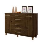 Comoda 2 Portas 5 Gavetas Com Chave Hawai Mobycasa Moveis Ipe