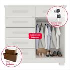 Cômoda 2 Portas 6 Gavetas Milão Imop Móveis