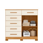 Cômoda 2 Portas 6 Gavetas New Xangai Albatroz