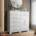 Cômoda 2 Portas 6 Gavetas New Xangai Albatroz