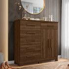 Cômoda 2 Portas 6 Gavetas Xangai Albatroz
