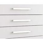 Cômoda 2 Portas 7 Gavetas Paris Espresso Móveis Nogal/vanilla