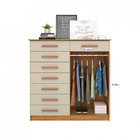 Cômoda 2 Portas 8 Gavetas New Verona - Albatroz Móveis - Carv