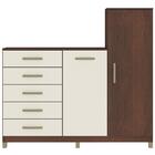 Comoda 2 Portas Com Cabideiro Co170 Fell