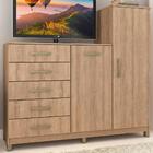 Comoda 2 Portas Com Cabideiro Co170 Fell