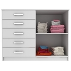 Cômoda 2 Portas E 5 Gavetas- Modelo Austin