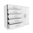 Cômoda 2 Portas E 5 Gavetas- Modelo Austin