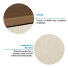 Cômoda 2 Portas E 5 Gavetas Málaga Gold Santos Andirá